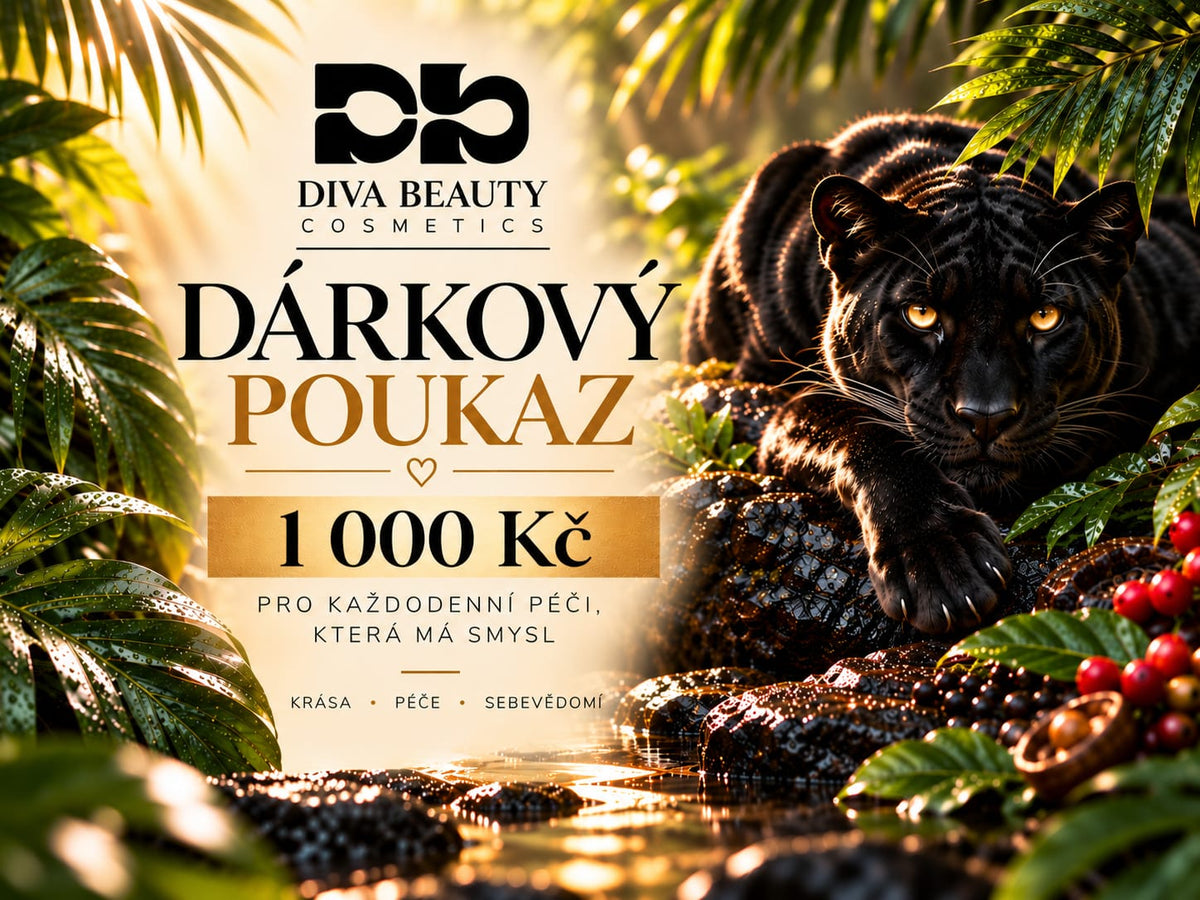 Dárkový poukaz DIVA BEAUTY COSMETICS – pro muže