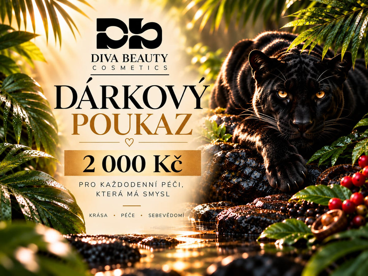 Dárkový poukaz DIVA BEAUTY COSMETICS – pro muže