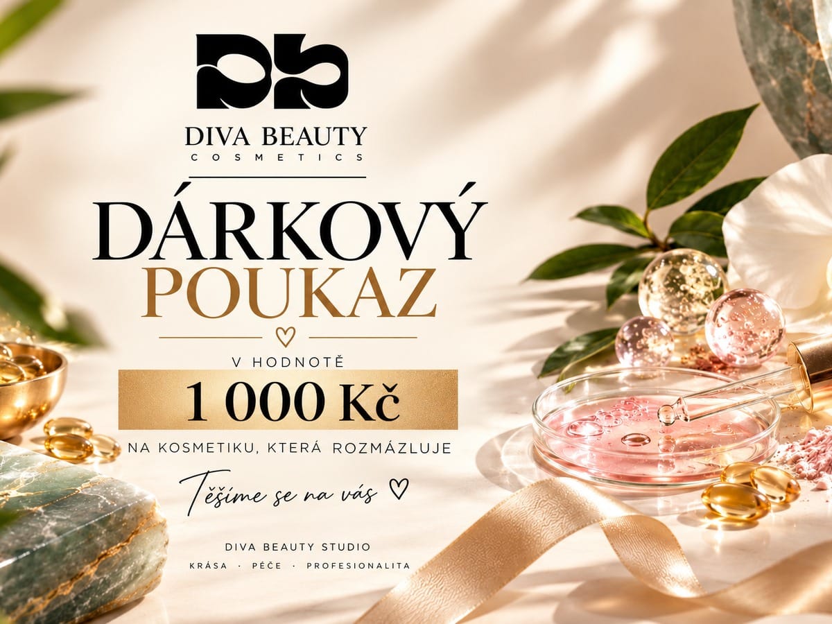 Dárkový poukaz DIVA BEAUTY COSMETICS - pro ženy