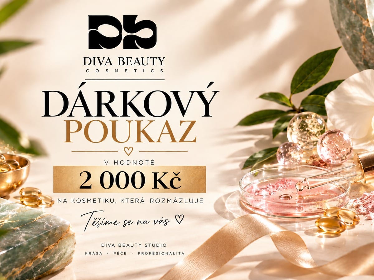 Dárkový poukaz DIVA BEAUTY COSMETICS - pro ženy